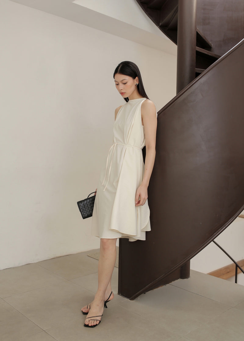 Emily Cream Dress – Posh The Label
