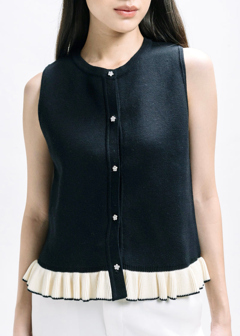 Arleta Black Top