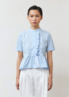 Zaela Light Blue Top