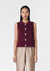 Peggy Maroon Top