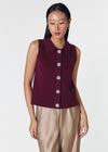 Peggy Maroon Top