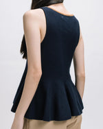 Odette Navy Top