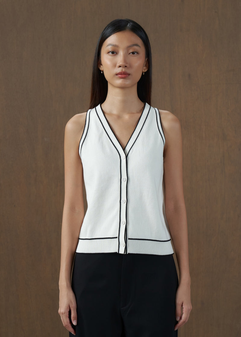 Monica White Top