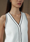 Monica White Top