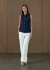 Connie Denim Top