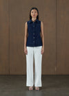Connie Denim Top