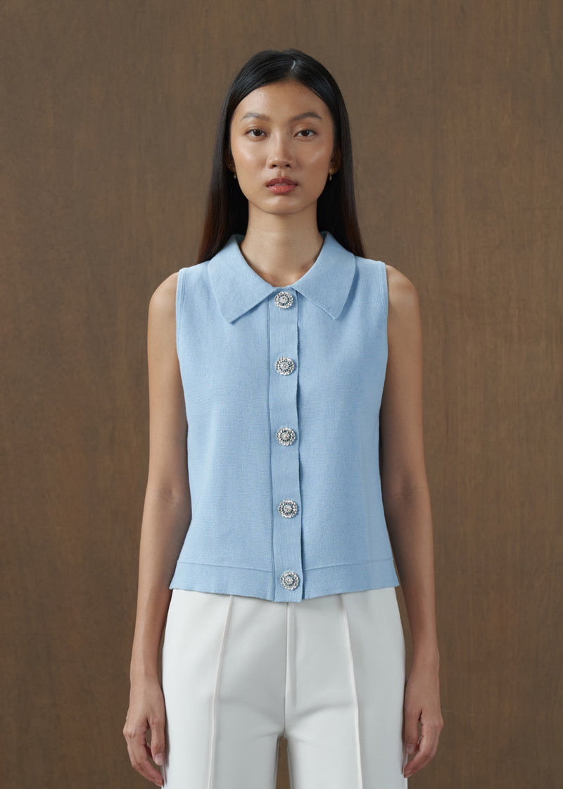 Peggy Blue Top