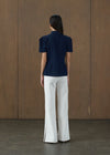 Ravina Dark Blue Denim Top