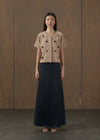 Candace Khaki Top
