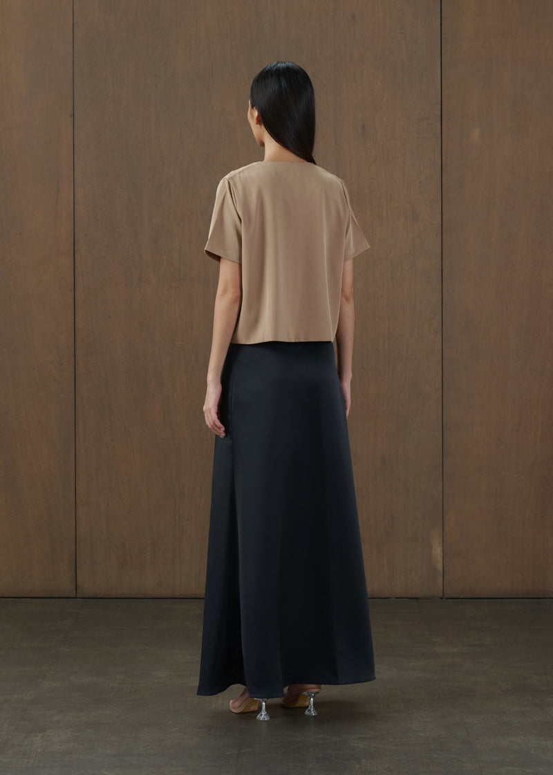 Candace Khaki Top