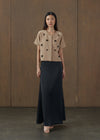 Candace Khaki Top