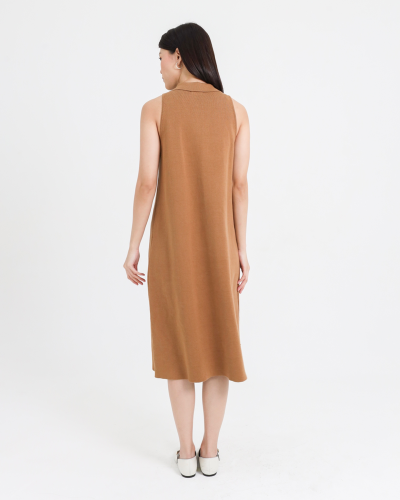 Gianna Brown Dress