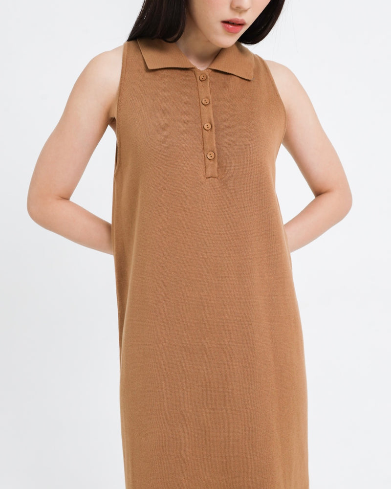 Gianna Brown Dress