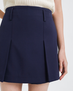 Bria Navy Skort