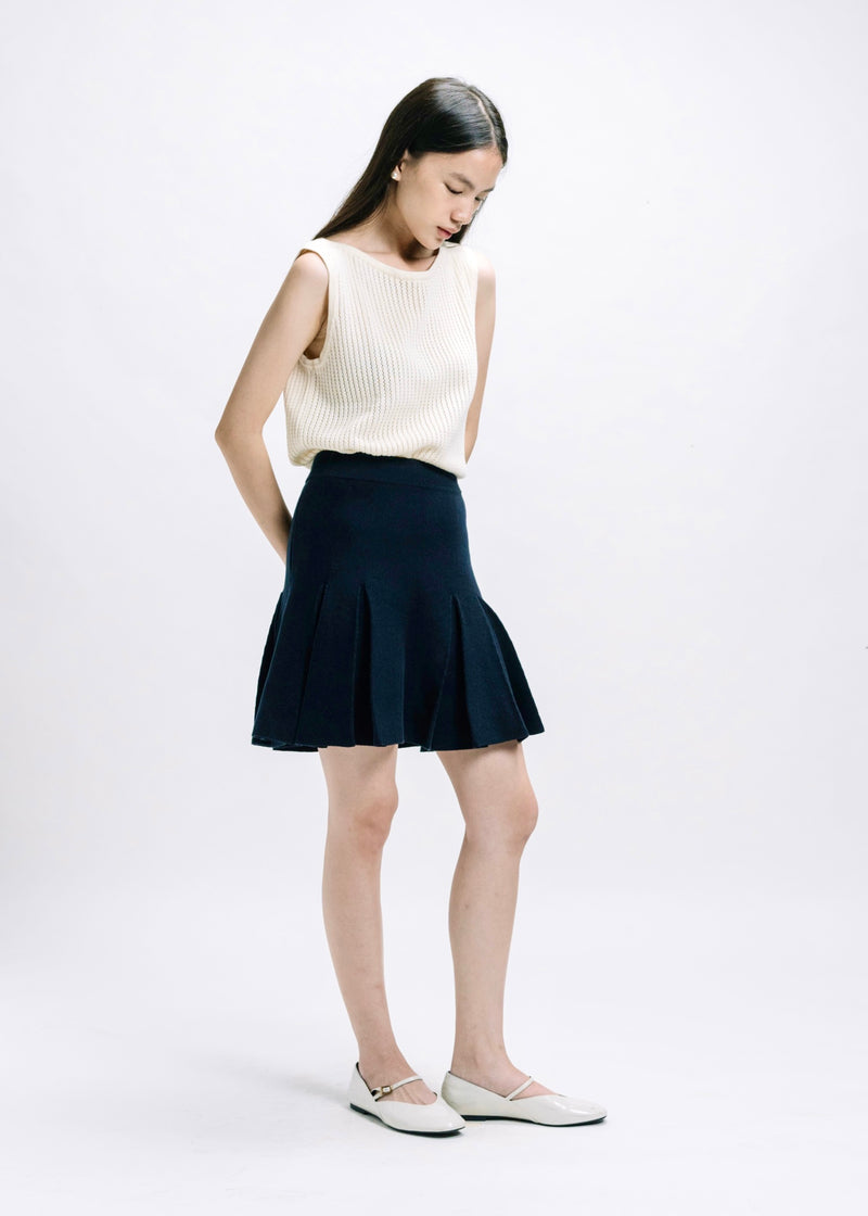 Willa Navy Skirt