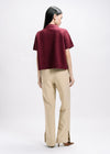 Hannah Maroon Top