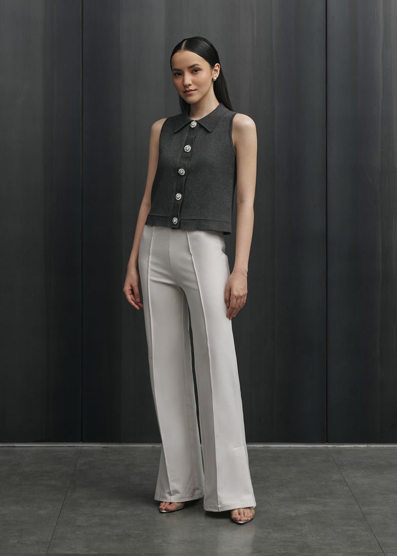 Peggy Grey Top
