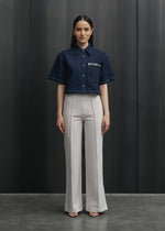 Erin Dark Denim Top (Privé Edition)