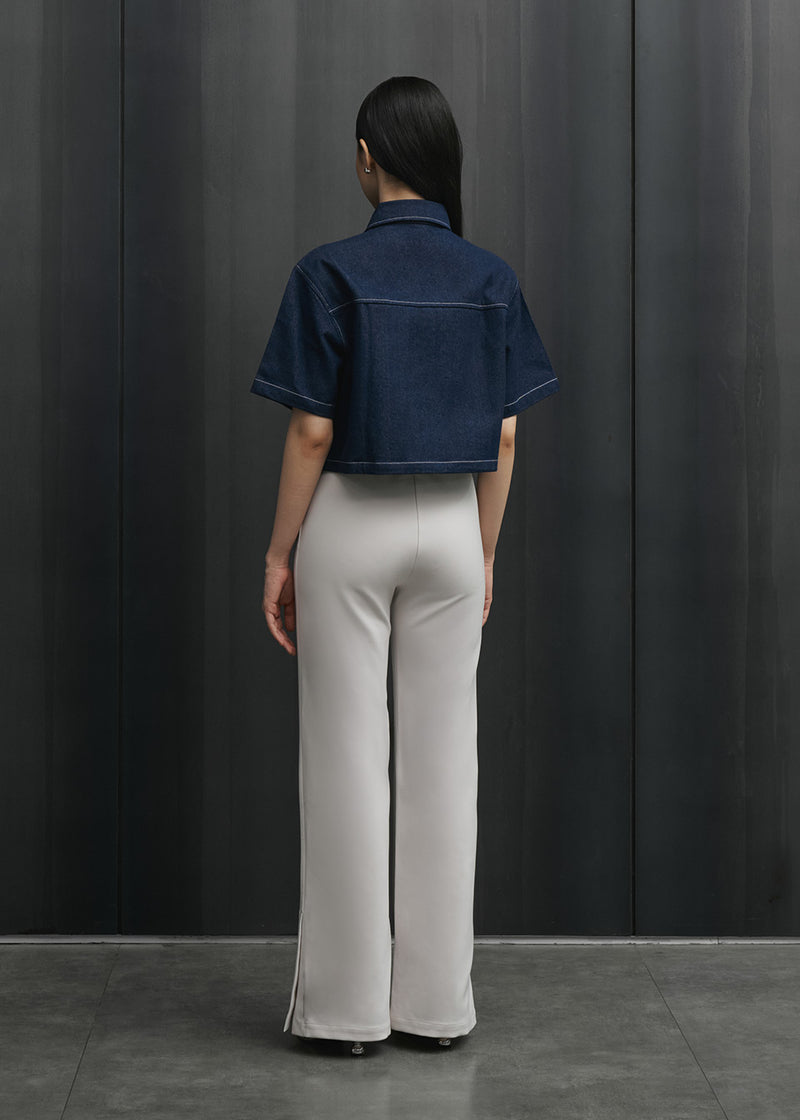 Erin Dark Denim Top (Privé Edition)