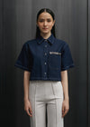 Erin Dark Denim Top (Privé Edition)