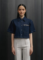 Erin Dark Denim Top (Privé Edition)