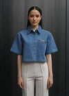 Erin Denim Top (Privé Edition)