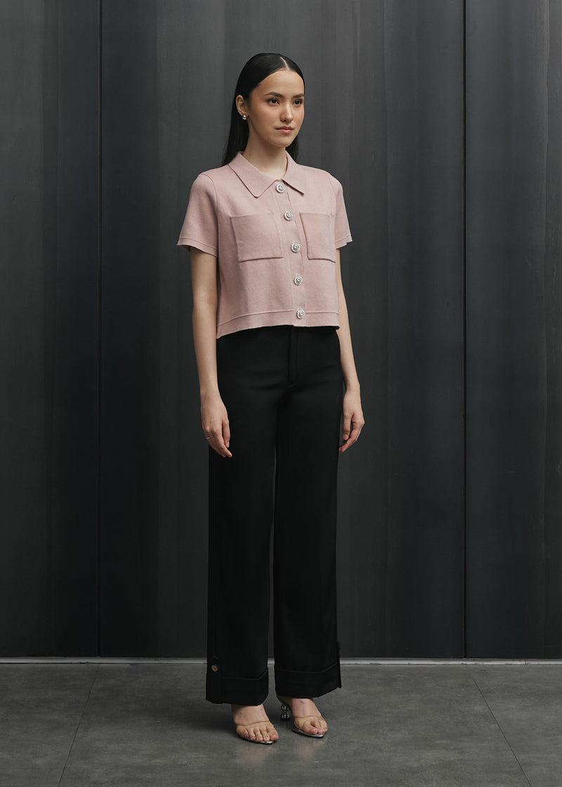 Hannah Pink Top