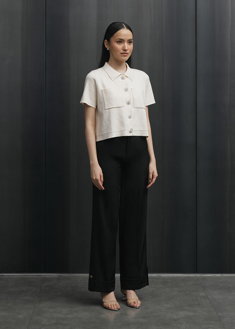 Hannah Off White Top