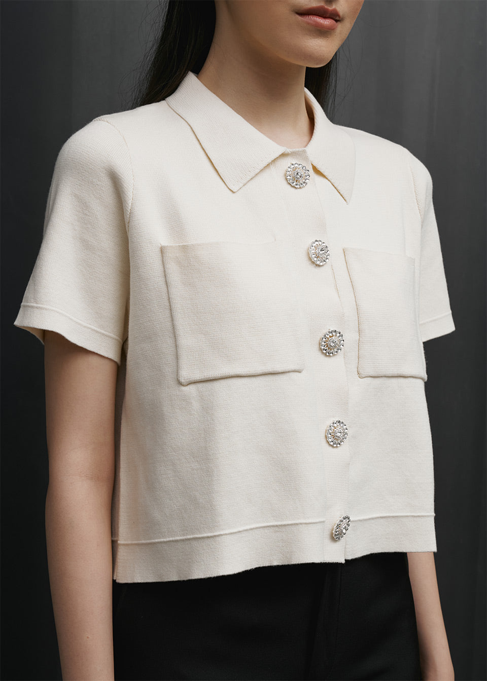 Hannah Off White Top