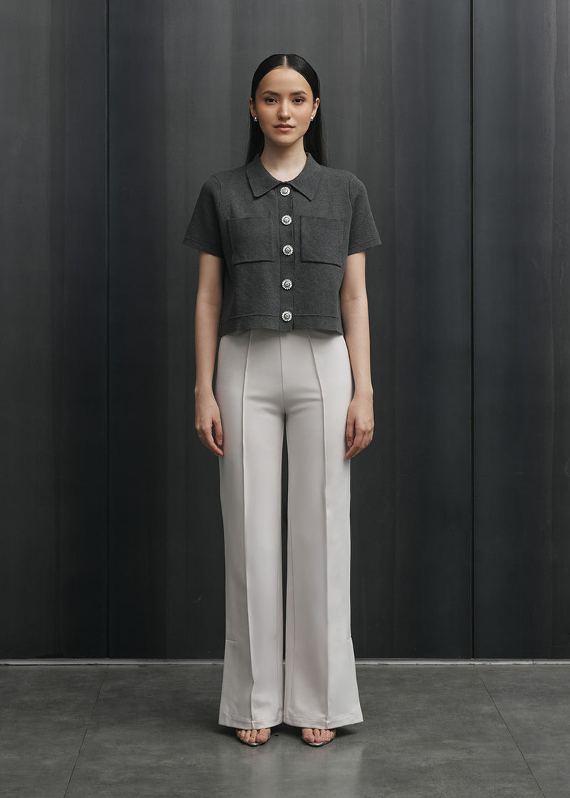 Hannah Grey Top