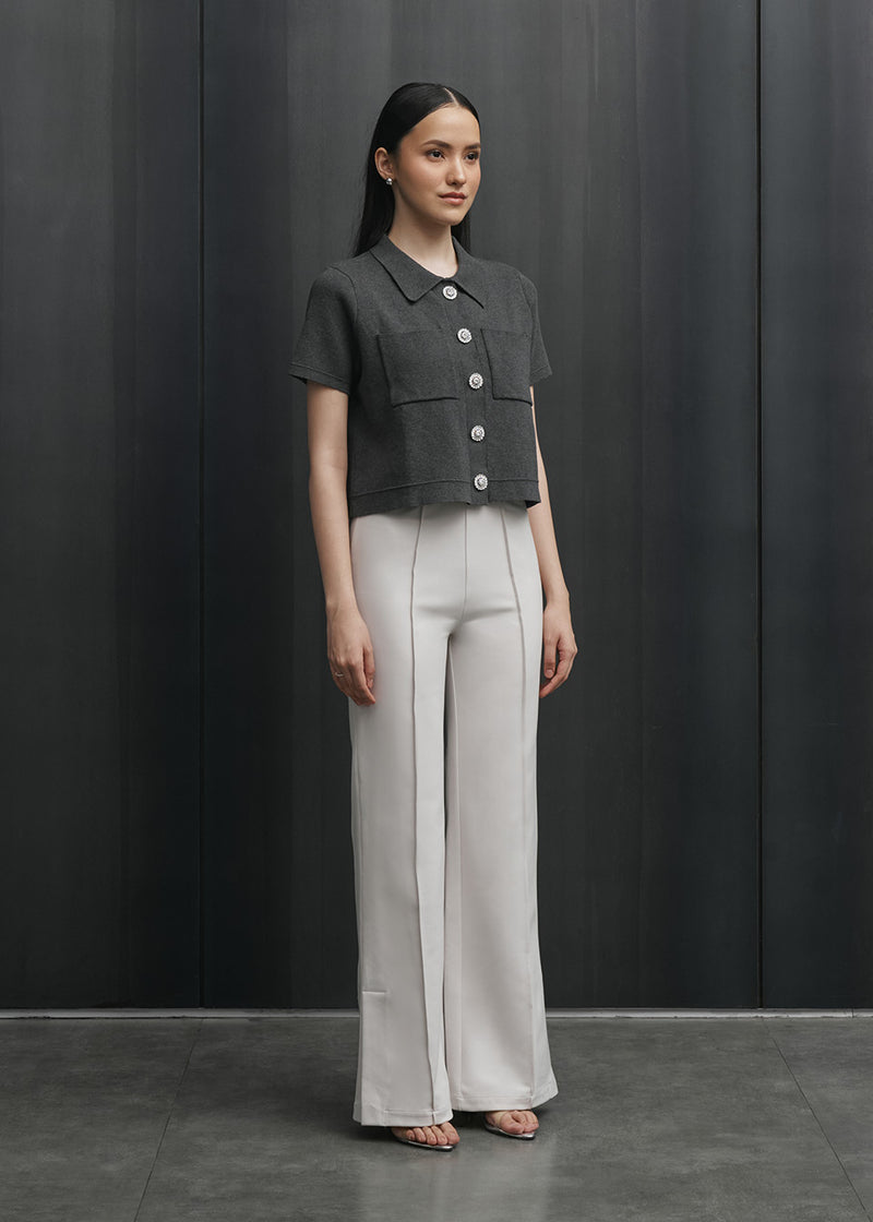 Hannah Grey Top