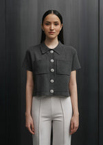 Hannah Grey Top
