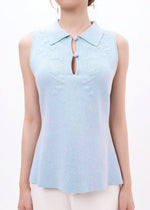 Edelyn Blue Top