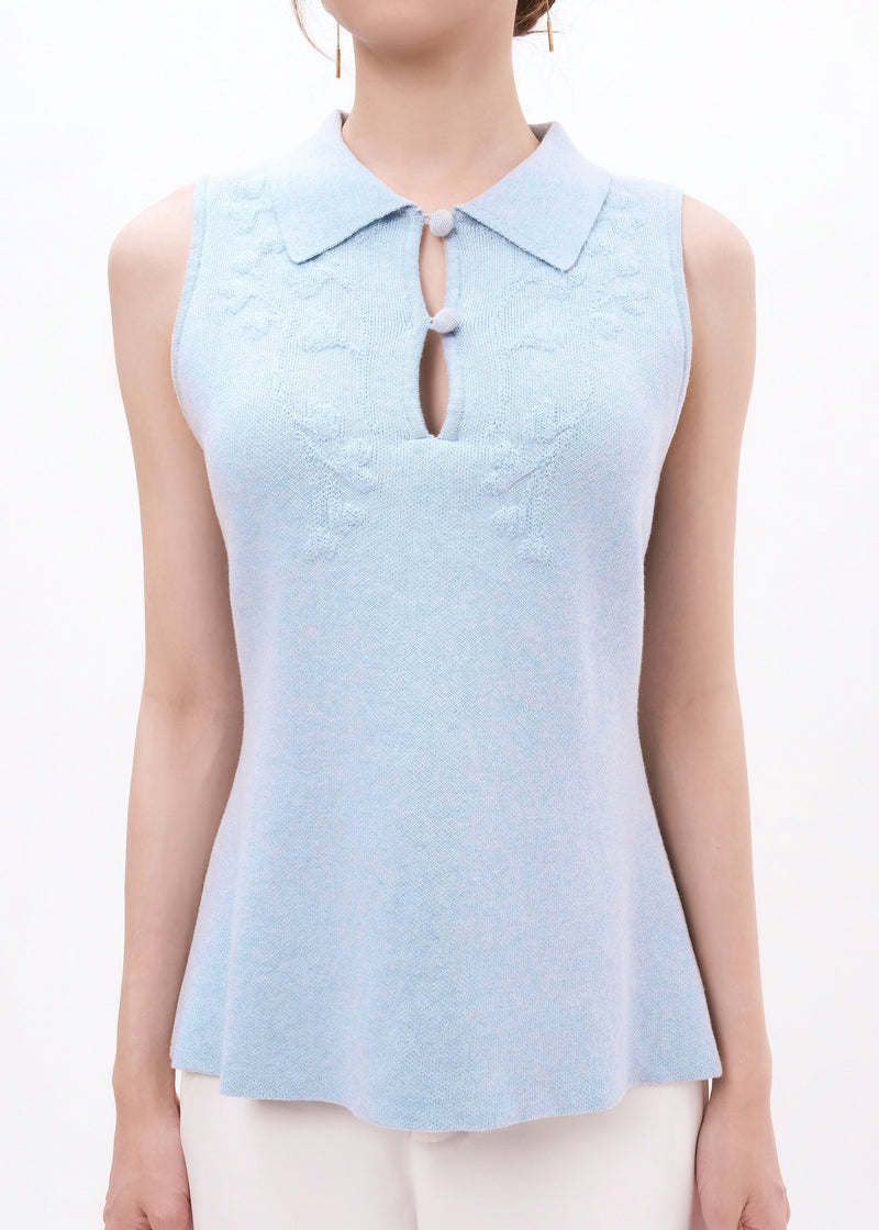 Edelyn Blue Top