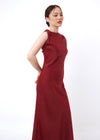 Rovina Maroon Dress