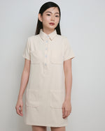 Clemence Cream Dress