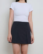 Bria Navy Skort