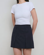 Bria Navy Skort