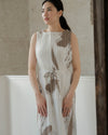 Vean Ivory Print Dress
