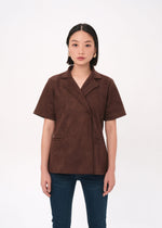 Alicia Dark Brown Top