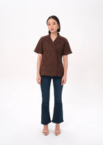 Alicia Dark Brown Top