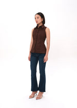 Connie Dark Brown Top