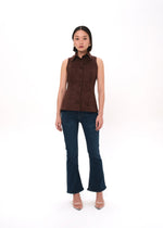 Connie Dark Brown Top