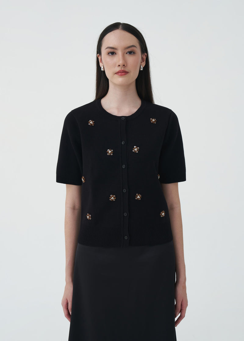 Elora Black Top