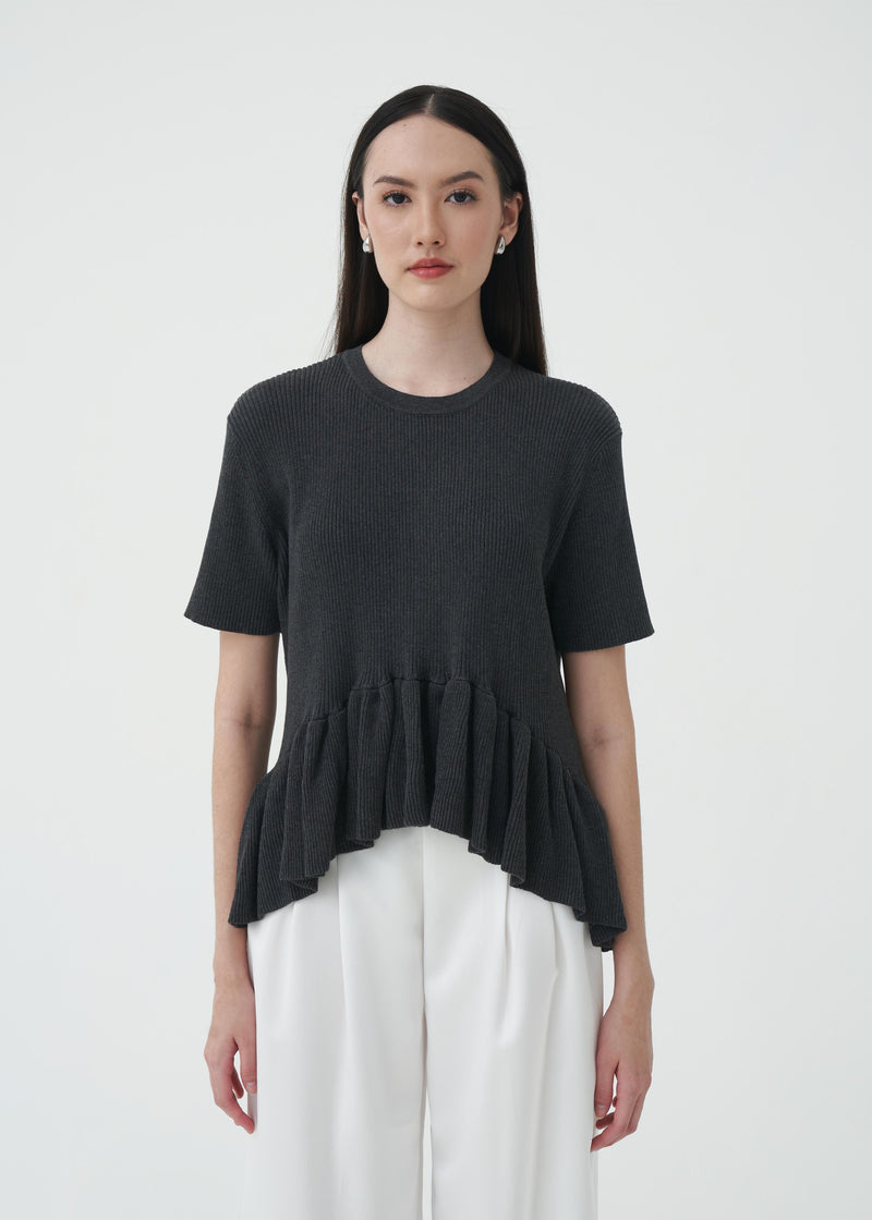 Rhaela Grey Top