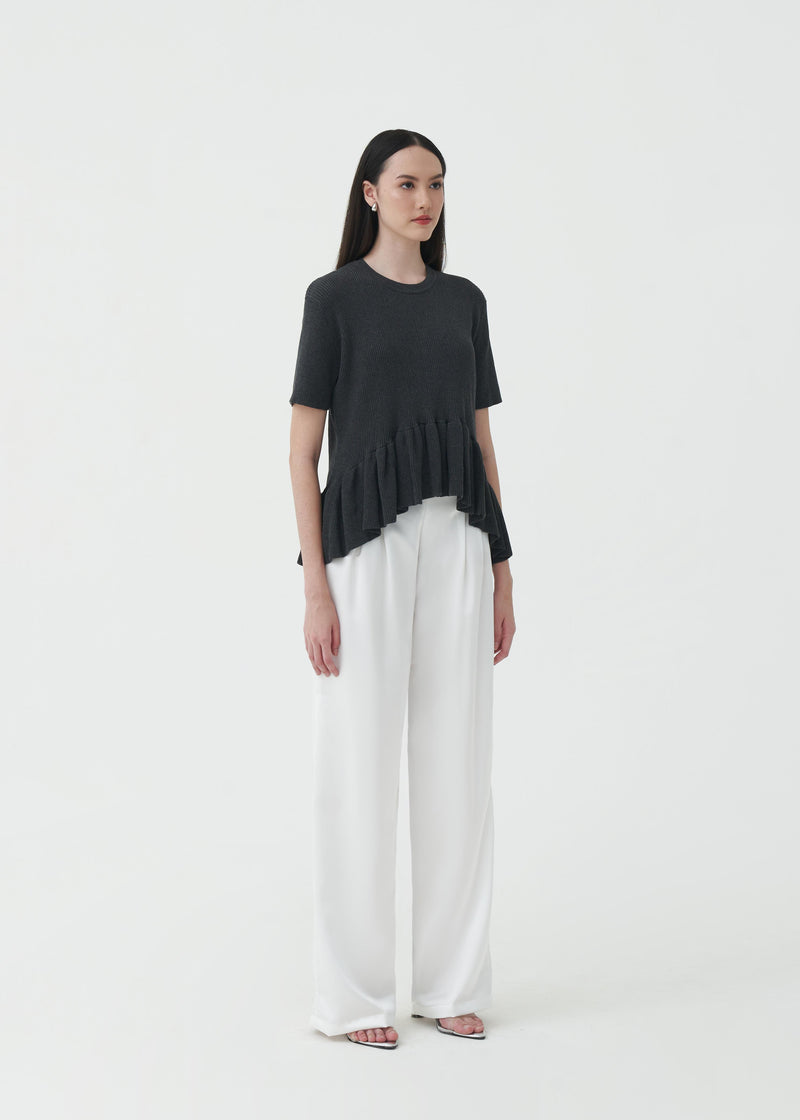 Rhaela Grey Top