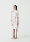 Vanora Latte Print Dress
