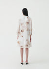 Vanora Latte Print Dress