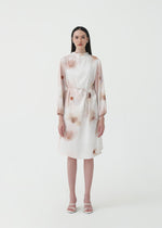 Vanora Latte Print Dress