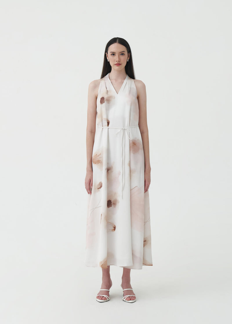 Debora Latte Print Dress